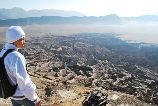 Lava Flow At Bromo Indonesia